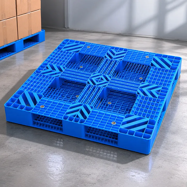 Heavy Duty 6 Runners Plastic Pallet
