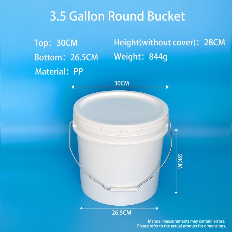 3.5 Gallon Plastic Bucket