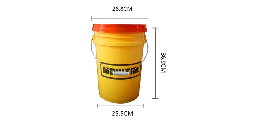 5 Gallon Plastic Bucket with Lid