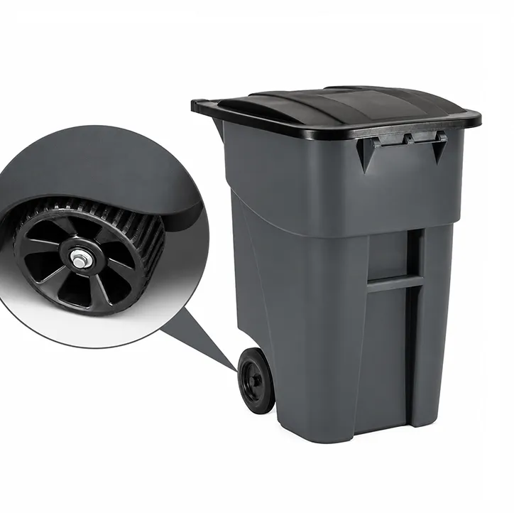 Commercial Garbage Bin with Wheels