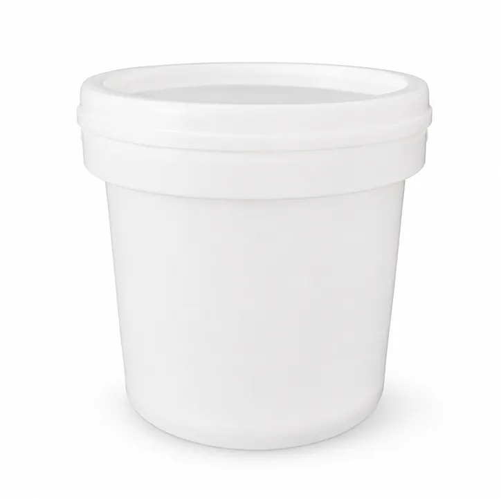 Plastic Buckets with Lids
