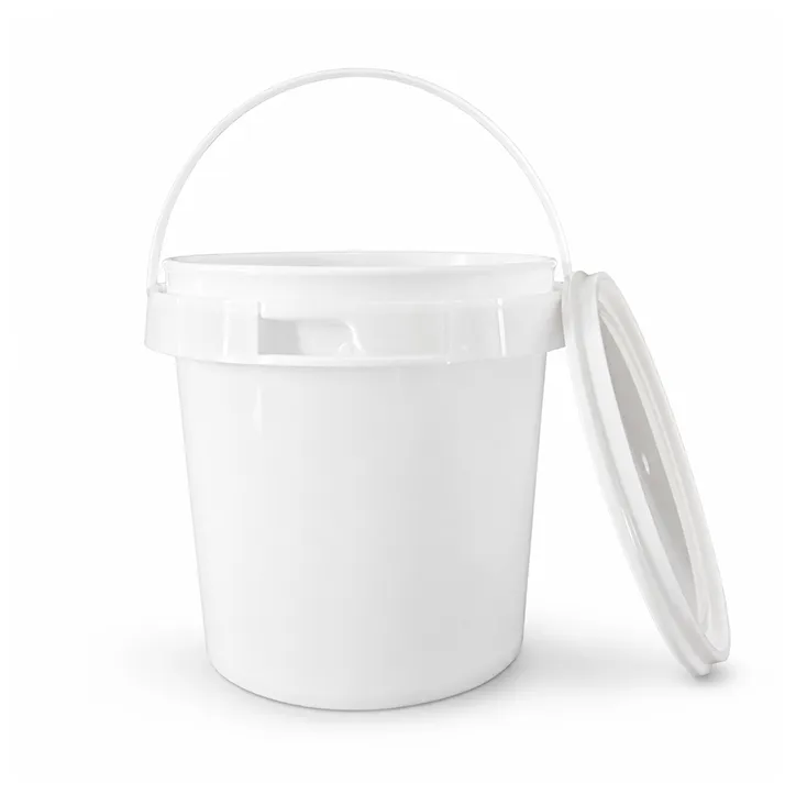 Plastic Buckets with Lids