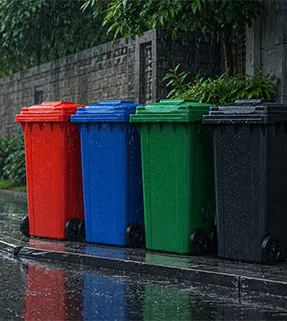 Plastic Waste Bins