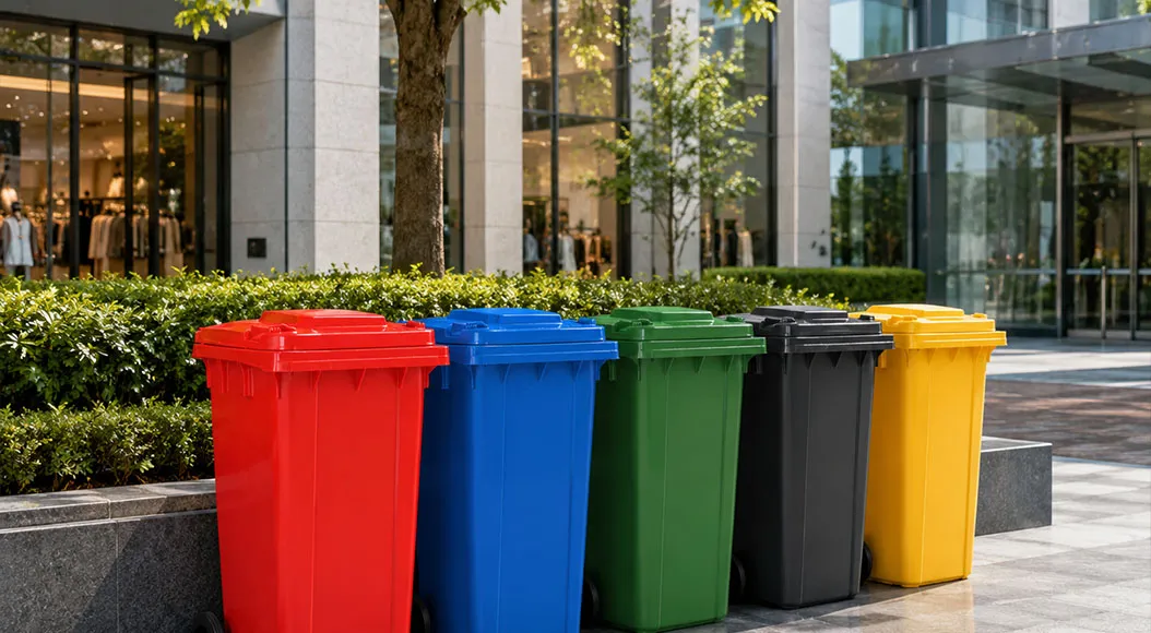 Plastic Waste Bins