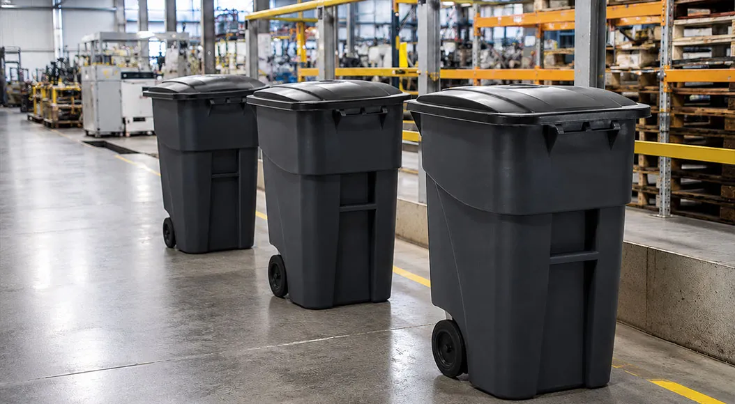 Plastic Waste Bins1