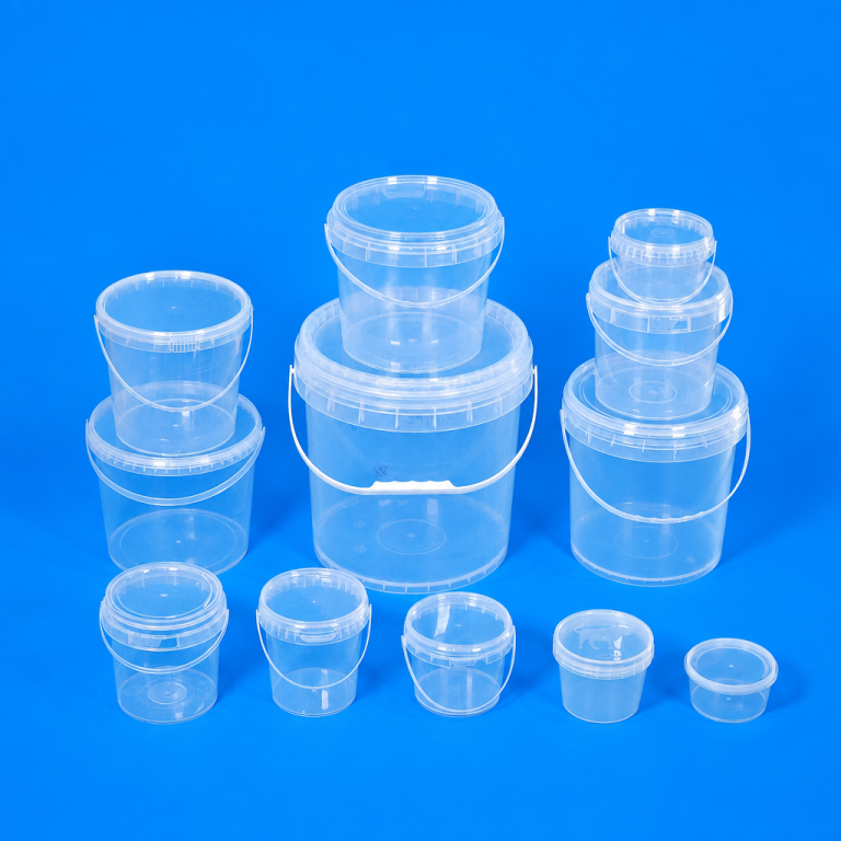 Clear Plastic Bucket