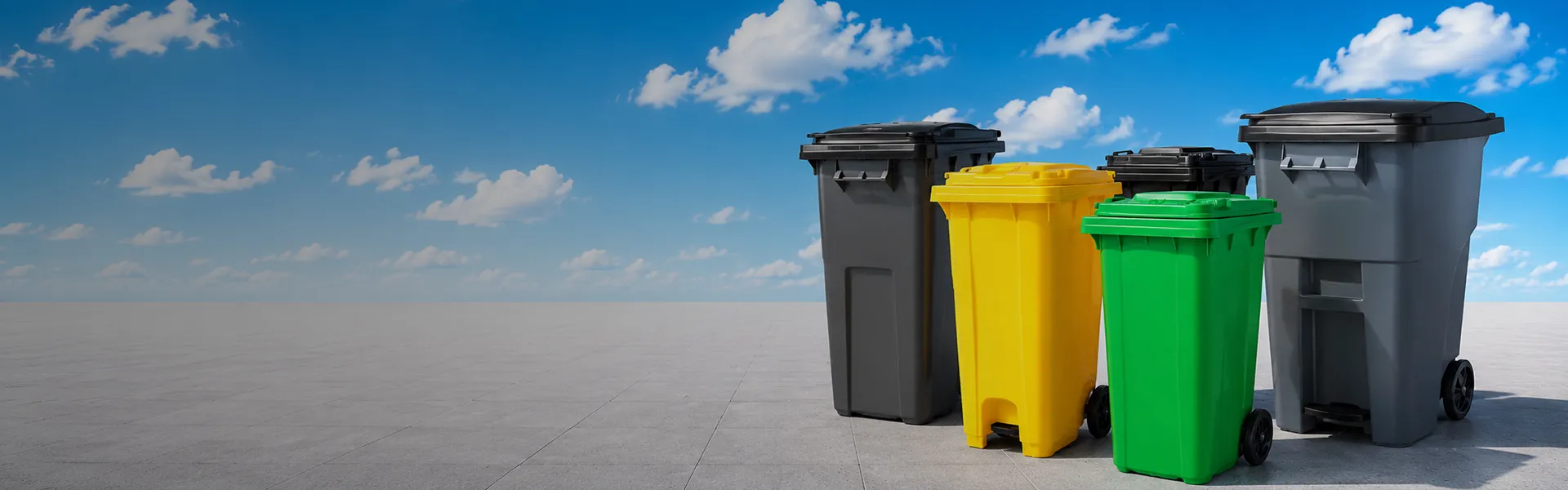 Plastic Waste Bin