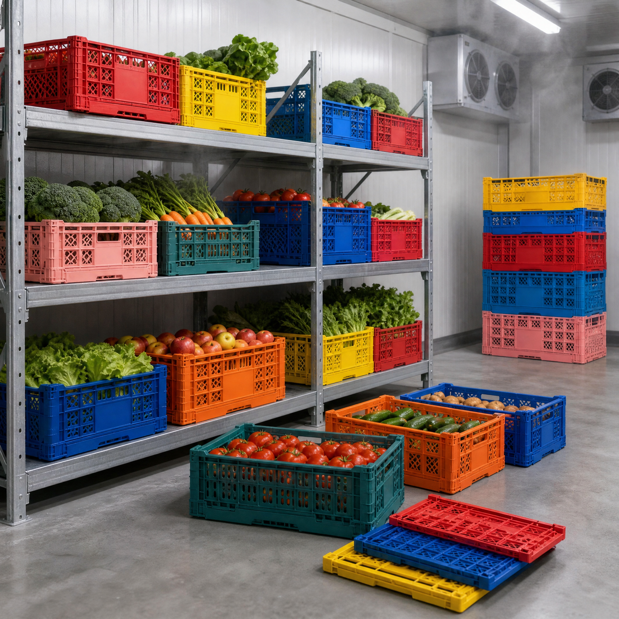 From Orchard to Cold Chain: How Collapsible Plastic Crates Are Transforming Agricultural Logistics 3 From Orchard to Cold Chain: How Collapsible Plastic Crates Are Transforming Agricultural Logistics