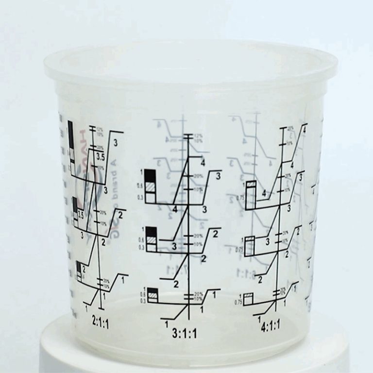 Custom Plastic Paint Mixing Cups