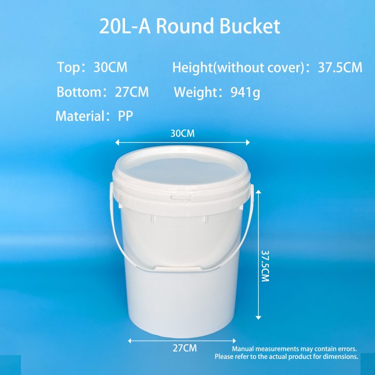 20L Round Plastic Bucket